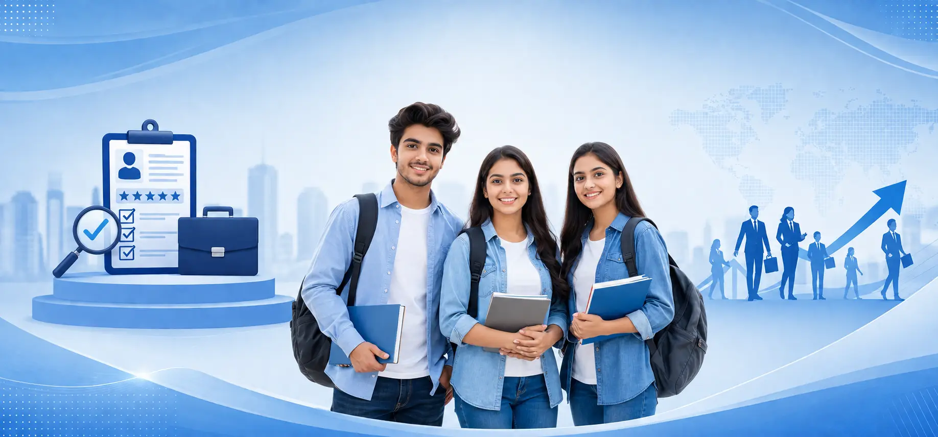 Graduating pharmacy academy students