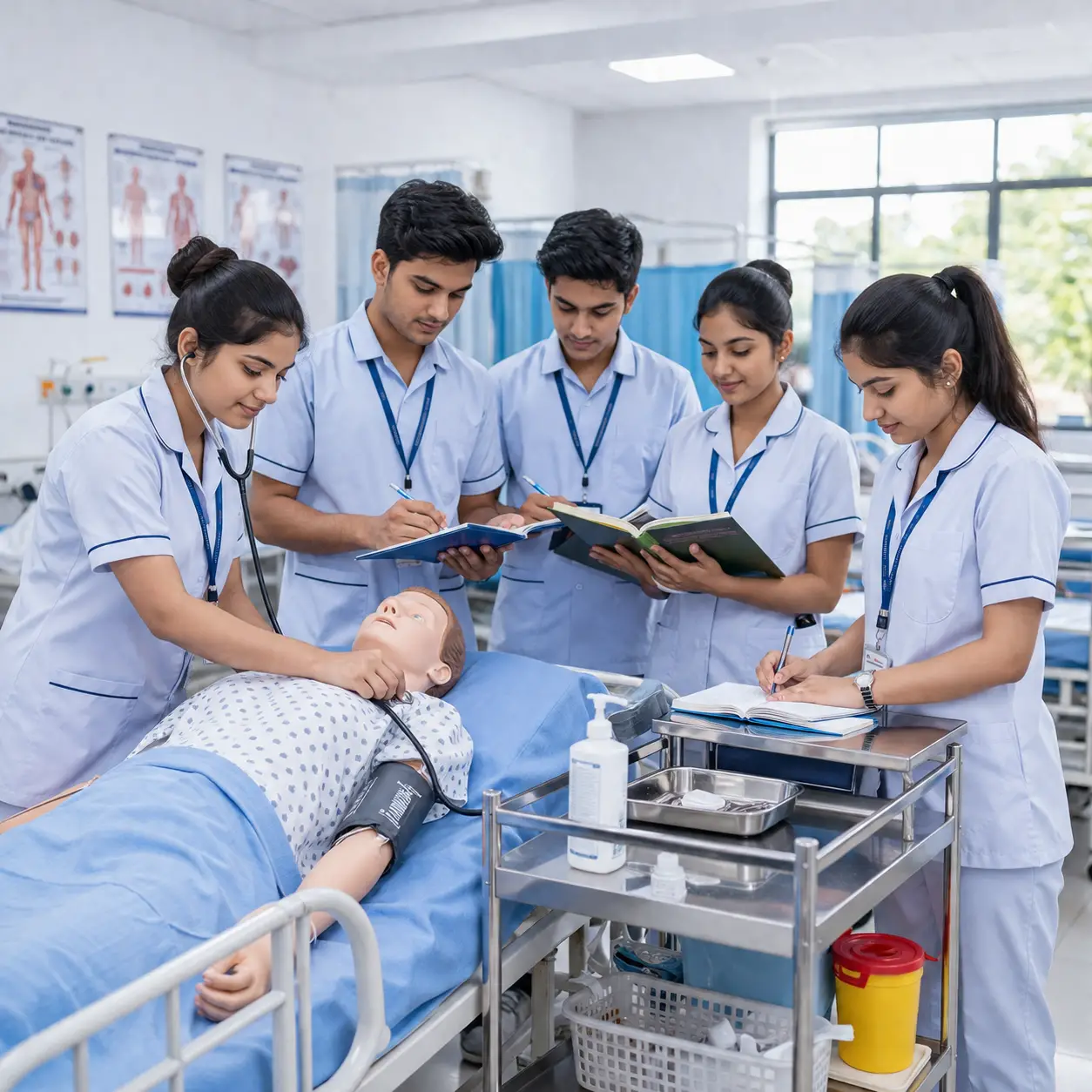 BSc Nursing course at B Cube Pharmacy Academy