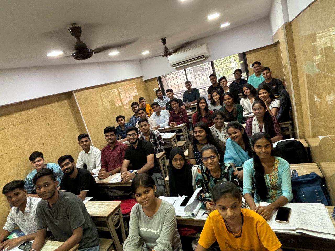 Lab session at B Cube Pharmacy Academy