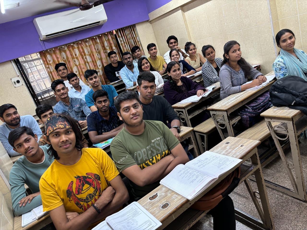 Classroom at B Cube Pharmacy Academy